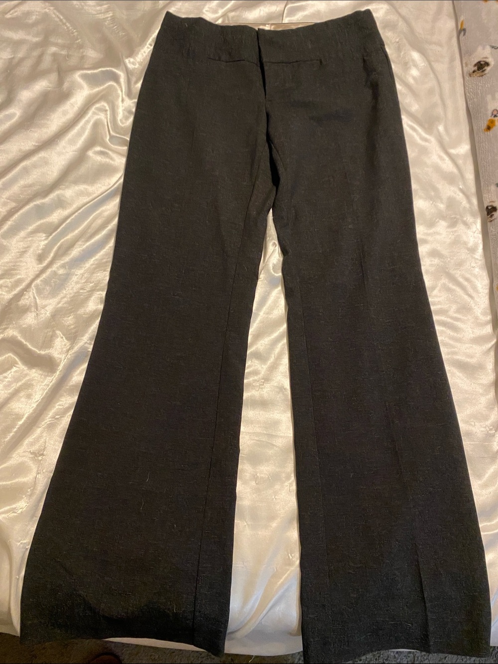 Maurices Black Wide-Leg Dress Pants